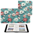 thumbnail image 2 of iauyy PU Leather Scrapbook Album | Expandable Binder with 20 Self-Adhesive Pages (11.8x24in)，Floral, 2 of 8