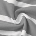 thumbnail image 7 of APEXFWDT Women's Striped V Neck T Shirts Short Sleeve Tees Casual Basic Summer Tops,L,Gray, 7 of 7