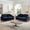 Blue, variant on 137.8'' Oversized Modular Sectional Sofa, U-Shaped Couch, Silver Chenille 6 Seat Sofa with Removable Ruffles Pleats Skirts, Ottoman, Flared Arm, Deep Couches for Living Room, Bedroom, Green