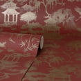 thumbnail image 3 of Fine Decor Nikolai Ruby Chinoiserie Wallpaper, 3 of 4
