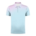 thumbnail image 2 of Enridrech Big and Tall Mens Shirts Comfort Casual Stylish Collared Shirt Top Color Block Short Sleeve Tops for Men, 2 of 4