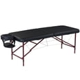 thumbnail image 3 of Master Massage Zephyr Lightweight Portable Massage Table Package- Tattoo Table- Spa Bed (Black, Maroon), 3 of 7