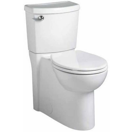 American Standard 2988.813.020 Cadet 3 Flowise Right-Height Round Front 1.28 GPF Toilet with Seat, 12