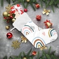 thumbnail image 6 of Coolnut 17.7 Inch Christmas Stockings, 2 PCS Cartoon Rainbow Presonalized Large Stocking Sock for Family Holiday Xmas Party Decorations, 6 of 7