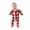 Red, variant on Yuanyu Christmas Family Pajamas Matching Sets For Dad Mom Kids Baby, Parent-Child Set Deer Plaid Xmas Soft 2 Pcs Outfit Sleepwear or Baby Jumpsuit