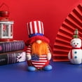thumbnail image 6 of 4PACK Patriotic 4th of July Gnome for American Independence Day Gift Stars and Stripes Nisse Handmade Scandinavian Folklore Elf Dwarf Home Household Ornaments Kitchen Tiered Tray Decorations, 6 of 9