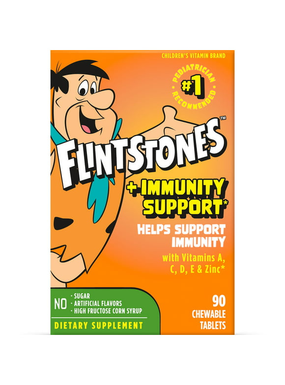 Flintstones Chewable Kid's Multivitamin w/ Immunity Support, 90 Count