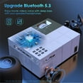 thumbnail image 6 of WiFi & Bluetooth 4K Projector, Full HD Native Movie Projector, Zoom Function & Keystone, 6 of 8