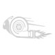 thumbnail image 1 of Calcomanía Reflectante de Parachoques Unique Bargains, Calcomanía de Coche Reflectante de Caracol Blanco Cuadrado, Decoración Personalizada, 1 of 7