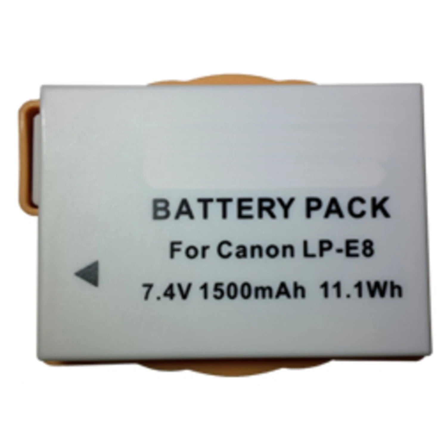 Replacement For Canon EOS Rebel T2i Ultra High Capacity Canon EOS Rebel T3i 1500mAh 7.4V LP-E8 Rechargeable Battery 