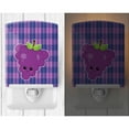 thumbnail image 2 of Caroline's Treasures BB6994CNL Grape Face Ceramic Night Light, 6x4x3", multicolor, 2 of 2
