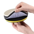 thumbnail image 5 of Uxcell Car Orbital Polisher Round Wool Felt Sponge Polishing Pad Hook  8pcs 3"x0.68", 5 of 6