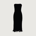 thumbnail image 1 of New Knitted Mini Dress Fungus Contrast Color Slim Sweater Dress Elegant Female Party, 1 of 6