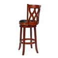 thumbnail image 3 of Safavieh Ethan Oak 29" Bar Stool in Cherry, 3 of 5