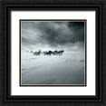thumbnail image 1 of Yang, Shu-Guang 12x12 Black Ornate Wood Framed with Double Matting Museum Art Print Titled - Snowy field, 1 of 4