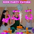 thumbnail image 2 of Collares y pulseras Glow Sticks Kannove de color rosa iluminado, 24 unidades, 2 of 6