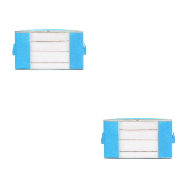 Baohd Sac de Rangement de Vêtements Bien Organisé pour Bien Organisé Multifonctions Azur Facile Vert L 2Set