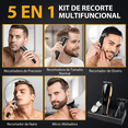 thumbnail image 2 of 16 en 1 Maquina Para Cortar Cabello Rasuradora Eléctrica Barba Malubero NEGRO DORADO, 2 of 5