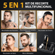 thumbnail image 2 of 16 en 1 Maquina Para Cortar Cabello Rasuradora Eléctrica Barba Malubero NEGRO DORADO, 2 of 5