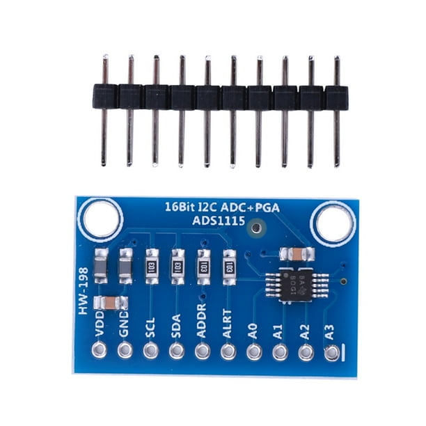 Modulo MCP3424 ADC I2C 4 Canali - Alta Precisione 18 Bit, Per Raspberry Pi E Arduino
