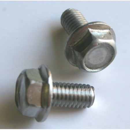 - 25 M 6 - 1.0 x 12mm A2-70 Stainless Hex Flange Bolts