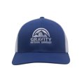 thumbnail image 2 of Gravity Outdoor Retro Trucker Snapback Hat - Royal/White/White, 2 of 2