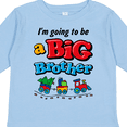 thumbnail image 4 of Inktastic Choo Choo Future Big Brother Boys Long Sleeve Toddler T-Shirt, 4 of 5