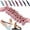10-Pink, variant on YUJING SUPERLIFE 2-Pack 8-Section Resistance Bands Pink and Grey Yoga Straps for Flexibility Training