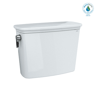 TOTO® Drake® Transitional 1.28 GPF Toilet Tank with WASHLET®  Auto Flush Compatibility, Cotton White - ST786EA#01
