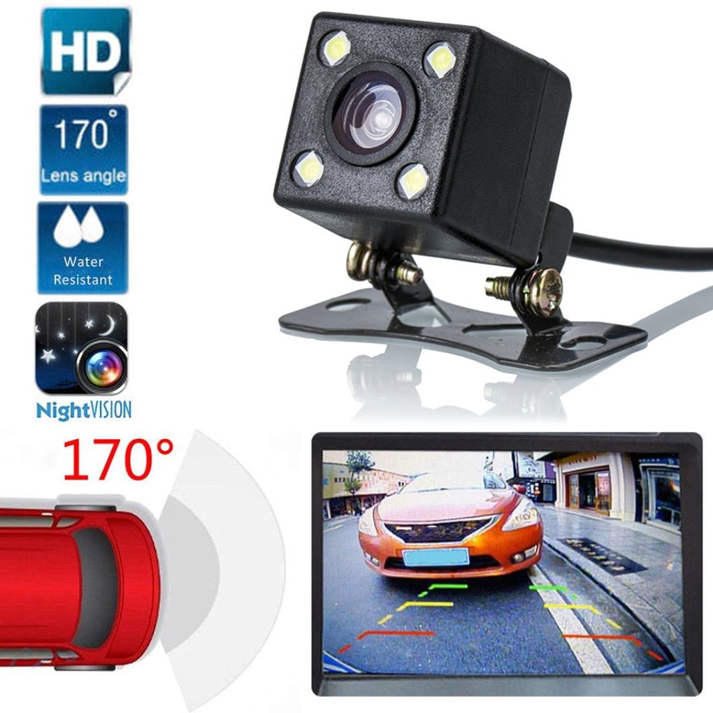 170° Car Rear View Camera Reverse Backup Parking Waterproof Night Vision CCD ^ 