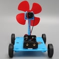thumbnail image 1 of Vehículo de Motor Juguete Baoblaze Energía Eólica Proyectos de Bricolaje Modelo Aerodinámico, 1 of 8