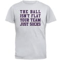 thumbnail image 1 of Deflatate Votre Équipe Sucks T-Shirt pour Hommes, 1 of 1