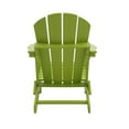 thumbnail image 6 of BRAXTON Outdoor Patio Folding Poly Adirondack Chair ( Set of 2), Lime, 6 of 6