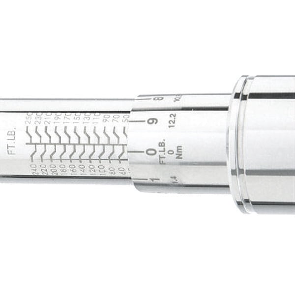 ATD Tools ATD-2505 0.75 in. Drive 100-600 in. lbs Micrometer Torque Wrench