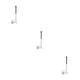 thumbnail image 1 of Cateissary Colgador de pared autoadhesivo para baño, soporte telescópico para almacenamiento de ropa, organización, puerta colgante, estante Type1 NO1, 1 of 6