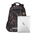thumbnail image 7 of FORMRS Kids School Backpack Elementary Student Unisex Travel Bookbag with Reflective Stripes, Dark Gothic Floral, 7 of 7