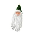 thumbnail image 3 of Adorno colgante de cabeza de Papá Noel Strade Fareast Limited decoración navideña 30 cm x 10 cm, 3 of 8