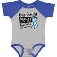 thumbnail image 3 of Inktastic Our Family Fights Together ALS Awareness Boys or Girls Baby Bodysuit, 3 of 5