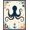 Blue Orange, Pattern 8, variant on ODIKA 8'x10' Washable Area Rug Non-Shedding, Easy Care, Octopus Cartoon Kraken Pirate Map With Abstract Nautical Compass Border for King Size Bedroom Under Bed, Master Suite