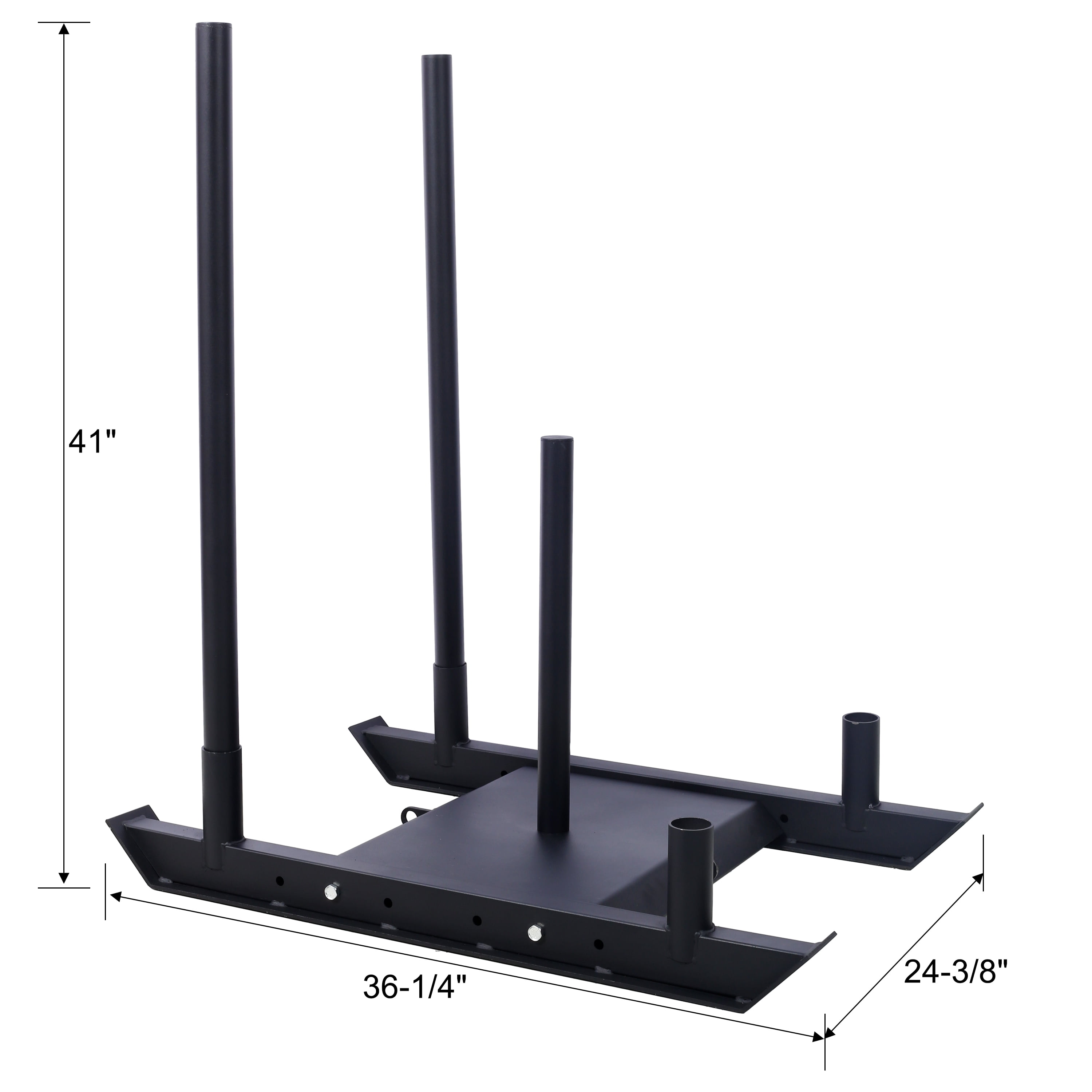 Exercise Equipment Weight Training Pull Sled, Fitness Strength Speed Training Sled, Steel Power Sled Workout Equipment for Athletic Exercise and Speed Improvement,Workout Equipment