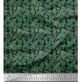 thumbnail image 1 of Soimoi Velvet Fabric Texture,Autumn & Oak Leaves Print Fabric by the Yard 58 Inch Wide, 1 of 1