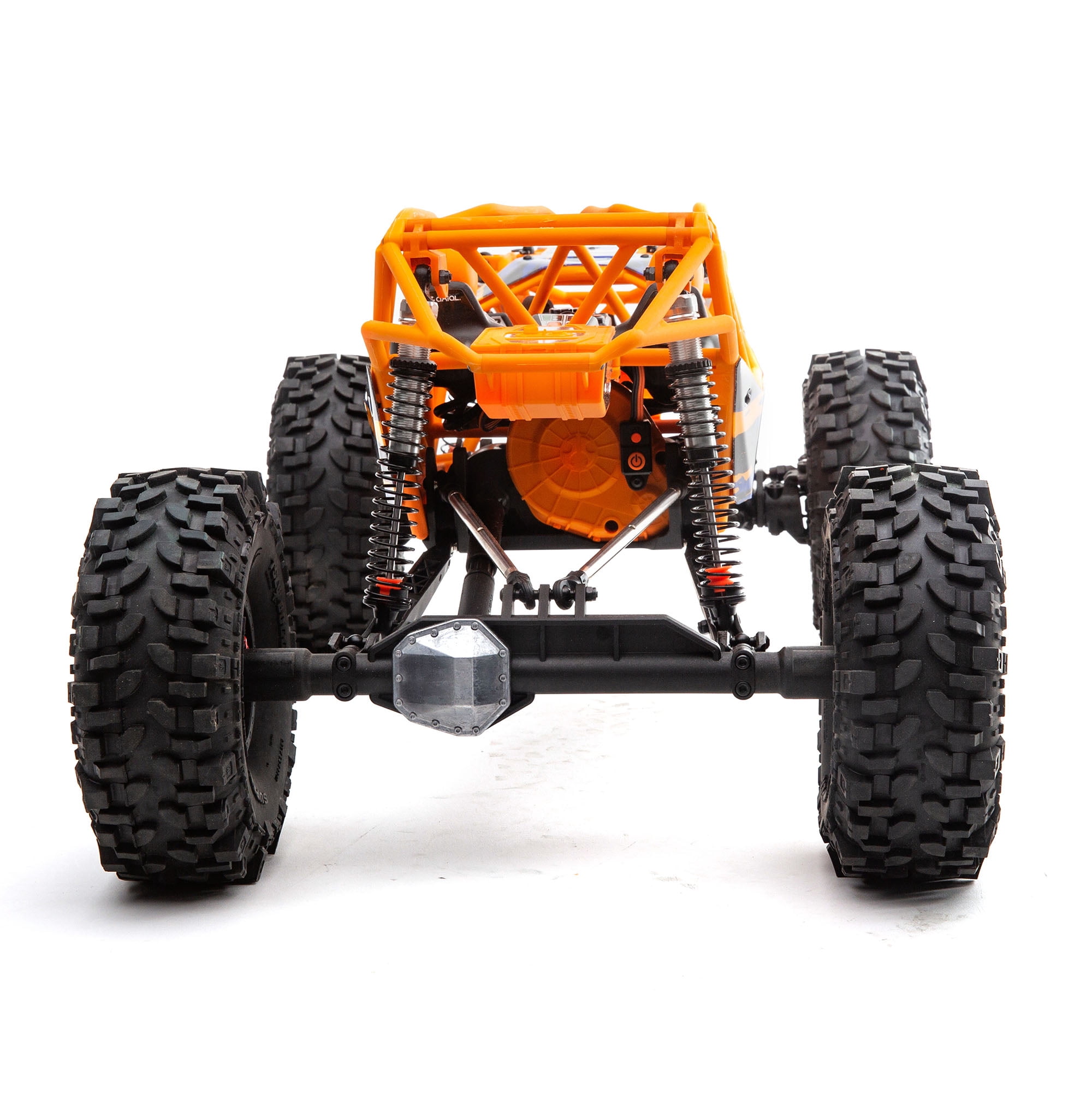 Axial RC Truck 1/10 RBX10 Ryft 4 Wheel Drive Brushless Rock Bouncer RTR Battery and Charger Not Included Orange AXI03005T1 Trucks Electric RTR 1/10 Off-Road