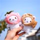thumbnail image 1 of Cute Fur Ball Keychain Cat Soft Pompom Animal Tail Hair Ball Car Keychain Snapper Fish Cat Plush Toy Head Cap Keychain Mom GiftPinkUnited States He Qiyong unisex, 1 of 1