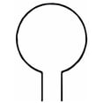 thumbnail image 1 of 1PC Plant climbing bracket Iron Art Love Heart-shaped Round Plant Support Vine Climbing Plant Support Rack, 1 of 4