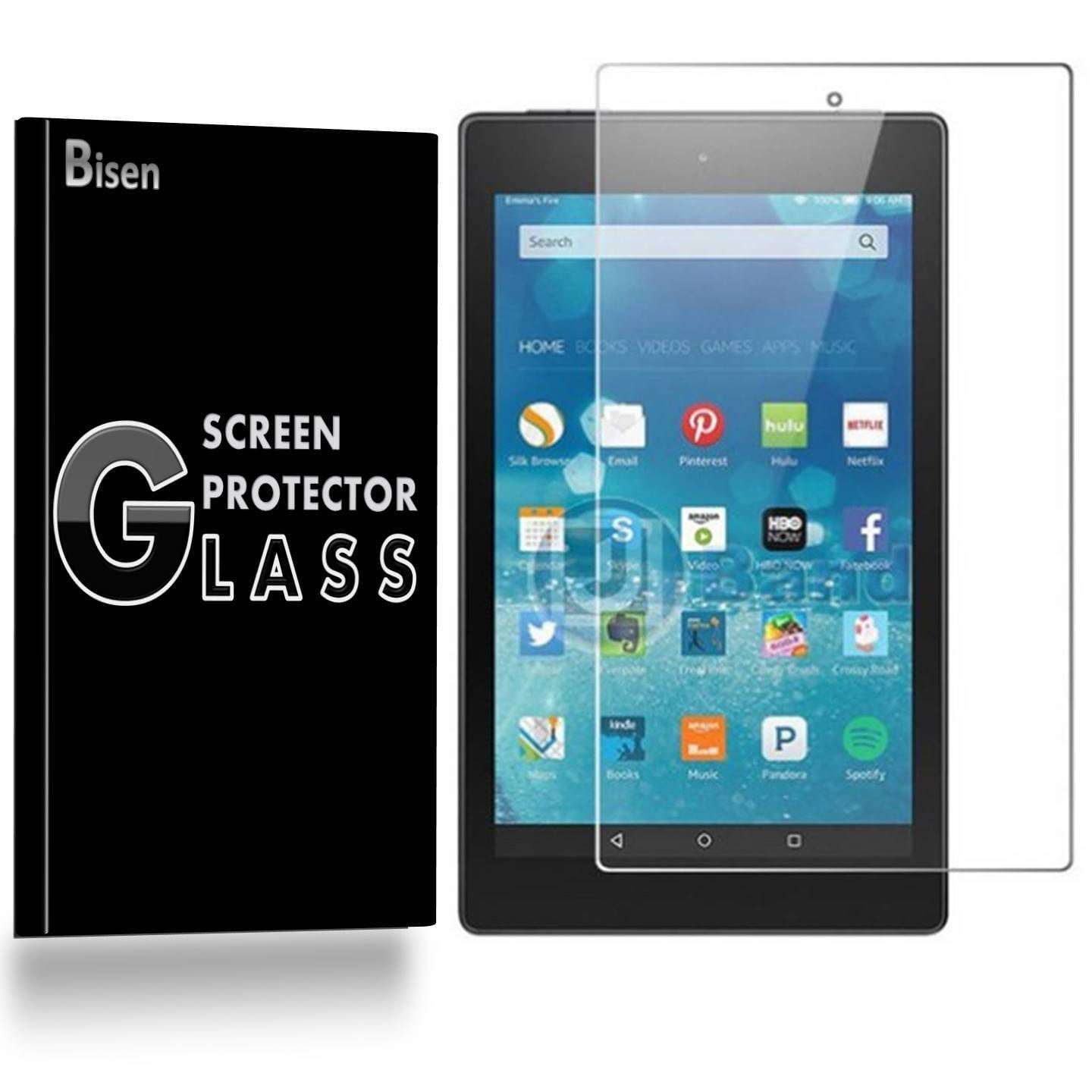 Tempered Glass Screen Protector For Amazon Kindle Fire 7 HD6 & HD8 2017 7th Gen 