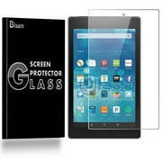 New Amazon Fire 7 (7th Gen, 2017 Release) [BISEN] Tempered Glass Screen Protector [Anti-Scratch, Anti-Shock,  Bubble Free]