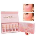 thumbnail image 4 of Makeup Set 5 Pieces Pearlescent Liquid Easy To Color 6.5Ml*5Pcs,Pink Makeup White Blusher, 4 of 9
