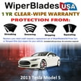 thumbnail image 2 of 2013 Tesla Model S Beam Wiper Blades Wipers w/1yr Warranty (Set of 2) (WiperBladesUSA), 2 of 5