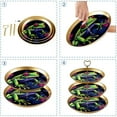 thumbnail image 4 of Frog Plastic Discs Cake Stand with Iron Pillars | 32cm Height, 21cm/24cm/27cm Plates | Dessert Table Display Holder, 4 of 6
