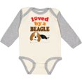 thumbnail image 3 of Inktastic Beagle Dog Lover Boys or Girls Long Sleeve Baby Bodysuit, 3 of 5
